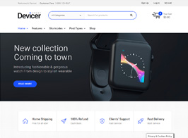 Devicer – Electronics, Mobile & Tech Store WordPress Theme