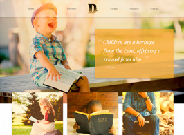 Divinity – Church, Nonprofit, Charity Events & Donations Bootstrap 4 WordPress Theme