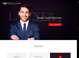 Dixon & Lamber | Law Firm WordPress Theme