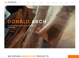 Donald Arch – Creative Architecture WordPress Theme