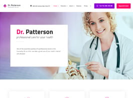 Dr.Patterson | Medicine & Healthcare Doctor WordPress Theme