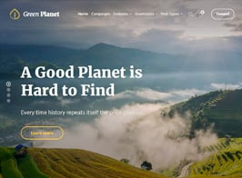 Green Planet – Ecology & Environment WordPress Theme
