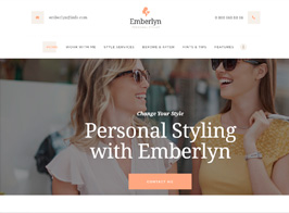 Emberlyn | Personal Stylist & Fashion Clothing WordPress Theme