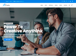 Enzio – Responsive Business WordPress Theme