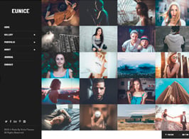 Eunice – Photography portfolio WordPress Theme
