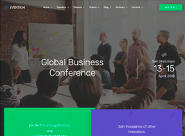 Eventium – Responsive Event WordPress Theme