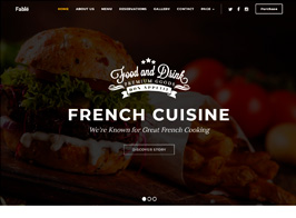 Fable – Restaurant Bakery Cafe Pub WordPress Theme