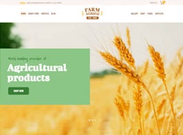 Farm Agrico | Agricultural Business & Organic Food WordPress Theme