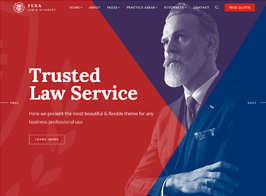 Fexa – Lawyer & Attorney WordPress Theme