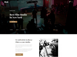 Filmic – Movie Studio & Film Maker WordPress Theme