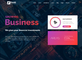 Finag – Creative & Finance Agency WordPress Theme