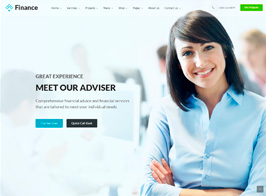 Finance – Business & Financial, Broker, Consulting, Accounting WordPress Theme
