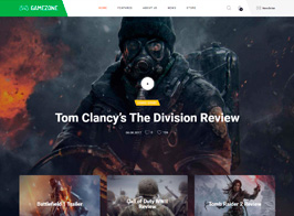 Gamezone | Video Gaming Blog & Esports Store WordPress Theme
