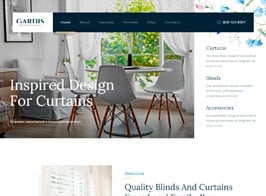 Gardis | Blinds and Curtains Studio & Shop WordPress Theme