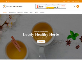Genius Kitchen – News Magazine and Blog Food WordPress Theme