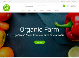 Greenfarm – Organic Theme for WooCommerce WordPress