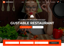 Gustablo | Restaurant & Cafe Responsive WordPress Theme