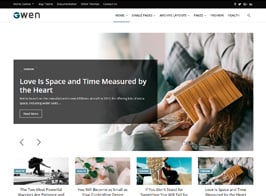 Gwen – Creative Personal WordPress Blog Theme