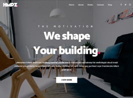Hampoz – Responsive Interior Design & Architecture Theme