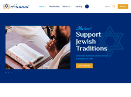 Hanani | Jewish Community & Synagogue WordPress Theme + RTL