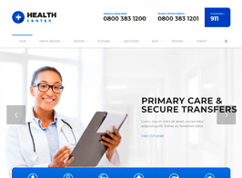 Health Center – Medical WordPress theme