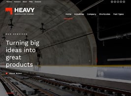 Heavy – Construction and Industrial WordPress Theme