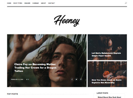 Heeney – Modern Blog WordPress Theme