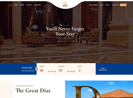 Diaz – Hotel Booking WordPress