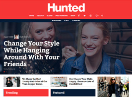 Hunted – A Flowing Editorial Magazine Theme