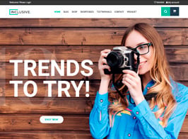 Inclusive – Fashion Shop WordPress Theme