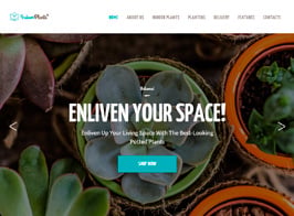 Indoor Plants | Houseplants store & Gardening WordPress Theme