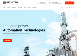 Industro – Industry & Factory WordPress Theme