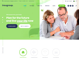 Insugroup | A Clean Insurance & Finance WordPress Theme