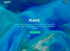 Kant – A Multipurpose WordPress Theme for Startups, Creatives and Freelancers