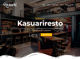Kasuari | Restaurants and Cafes WordPress Theme