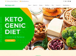 Ketocist – Keto Diet WordPress Theme