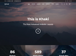 Khaki | Responsive Multi-Purpose WordPress Theme