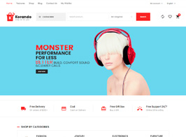Korando – Multipurpose Theme for WooCommerce WordPress