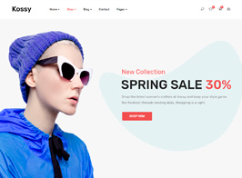 Kossy – Minimalist eCommerce WordPress Theme