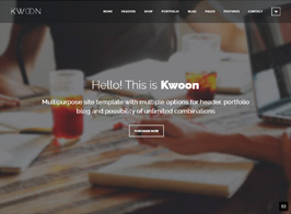 Kwoon – Multipurpose WordPress Theme