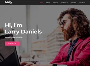 Larry – Personal Onepage WordPress Theme