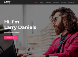 Larry – Personal Onepage WordPress Theme