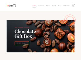 Le Truffe | Chocolate Sweets & Candy Store WordPress Theme