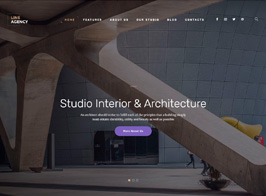 Line Agency | Interior Design & Architecture WordPress Theme