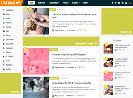List Mag WP – A Responsive WordPress Blog Theme