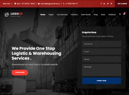 Logisco – Logistics & Transportation WordPress