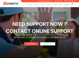 Logistix | Responsive Transportation WordPress Theme