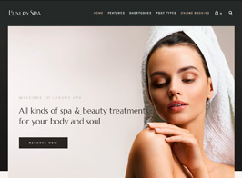 Luxury Spa – Beauty Spa & Wellness Resort Theme