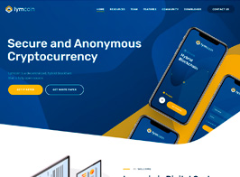Lymcoin | Cryptocurrency & ICO WordPress Theme