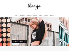 Maaya – Travel Blog WordPress Theme